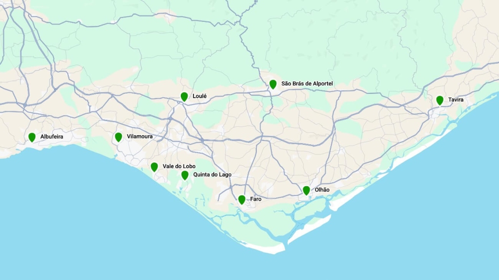 avalanche bike shop area coverage across algarve